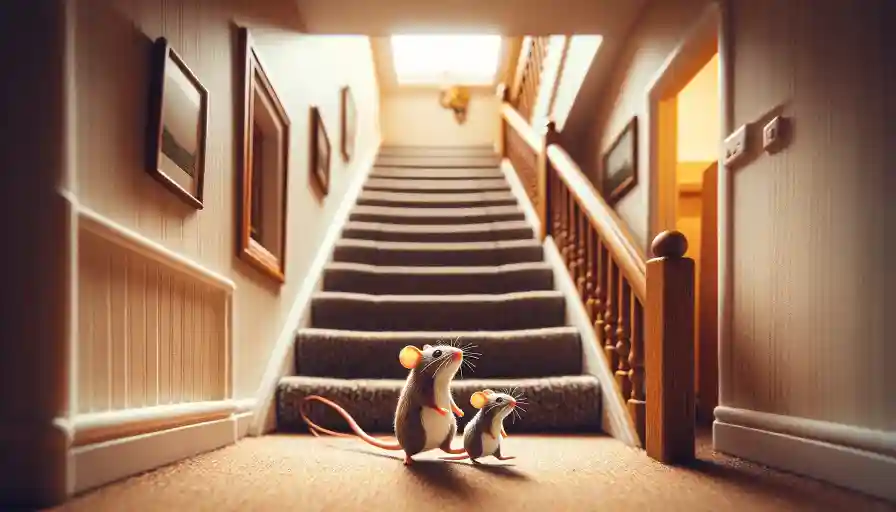 Do Mice Usually Go Upstairs